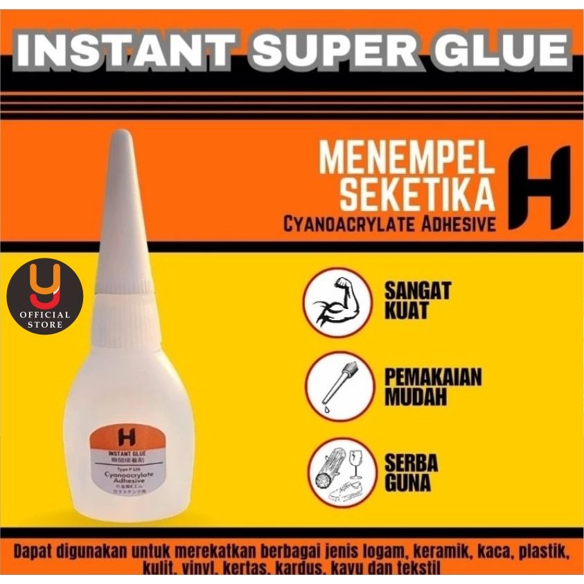 

Lem Super Glue Korea Acrylic Akrilik Lem Power Setan Tetes Cair Meteor Serbaguna Made in Indonesia