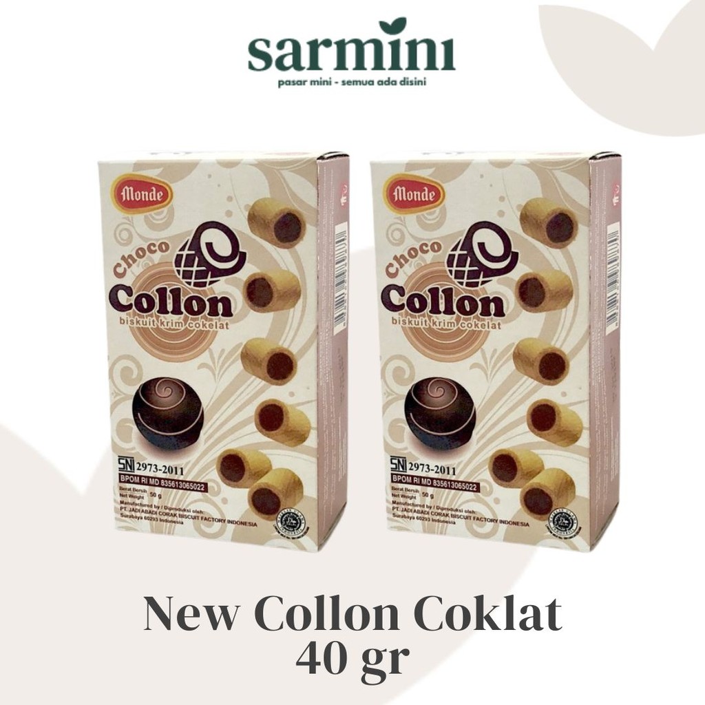 

Monde Collon Biscuit Krim Cokelat 40gr