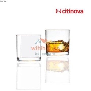 Gelas Kaca Citinova Malt /Gelas Sloki / Gelas Rock Mini (6 PCS)