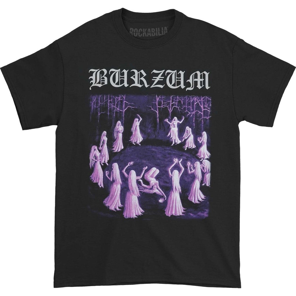 Kaos Band BURZUM Witches Dancing Official Merchandise T-Shirt - Kaos Dewasa - Kaos Pria - Kaos Wanit