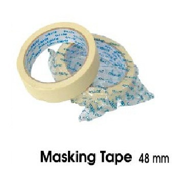 

Masking Tape Lakban Kertas Warna Cream Joyko 48 Mm X 20 Meter