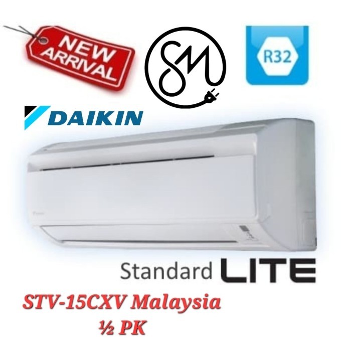 AC Daikin 1/2 PK STV-15CXV Lite Malaysia 0,5 FTV15CXV14