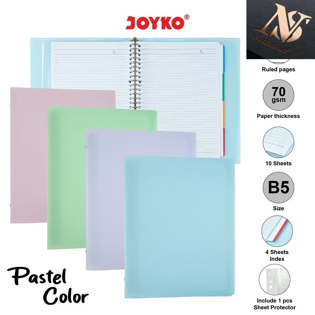 

HOT SALE!! / Binder Note Joyko B5-MHPT-143