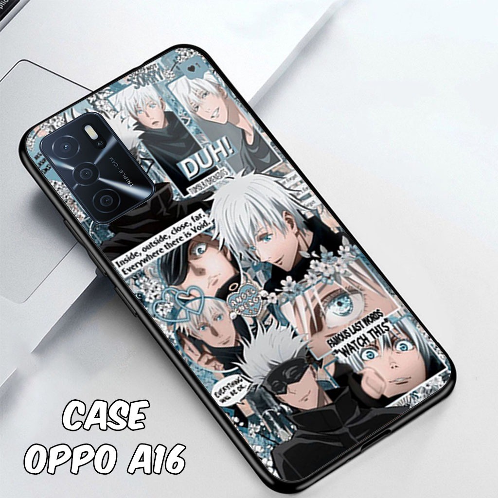 Skin Case [KK12] Softcase Glossy OPPO A16 - ALL TYPE SMARTPHONE - Case Bermotif Aesthetic Bisa Reque