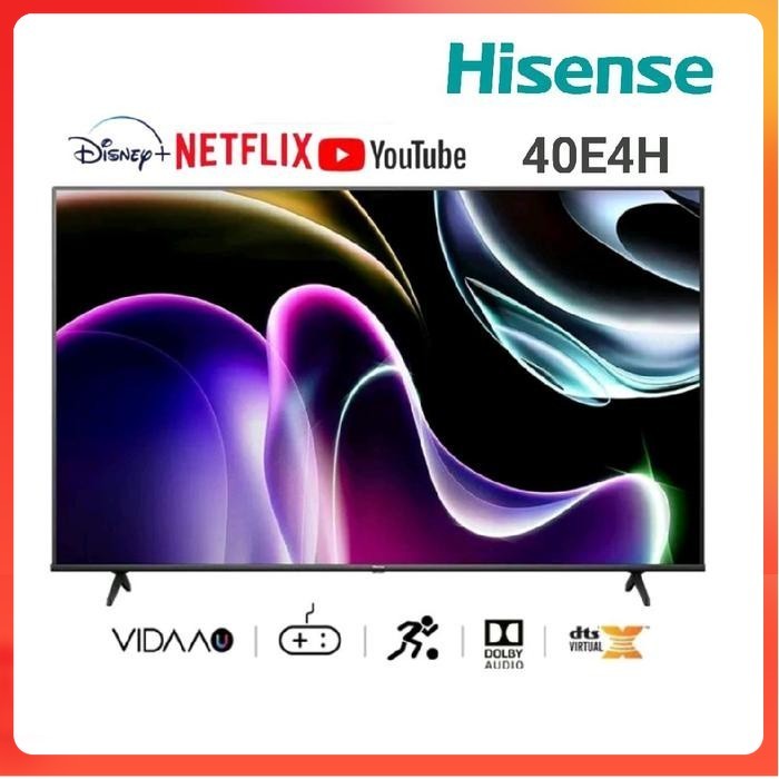 HISENSE 40E4H FHD SMART TV BEZELESS 40 INCH