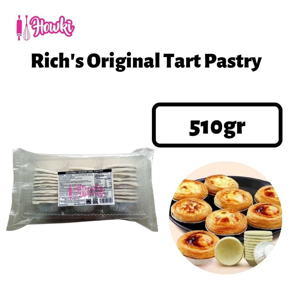 

Rich's Original Tart Pastry 510gr