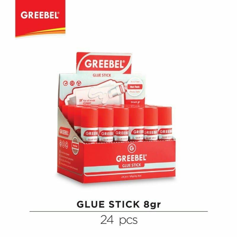 

GREEBEL GLUE STICKS LEM PUTAR 15gr & 8gr harga per 1 pcs