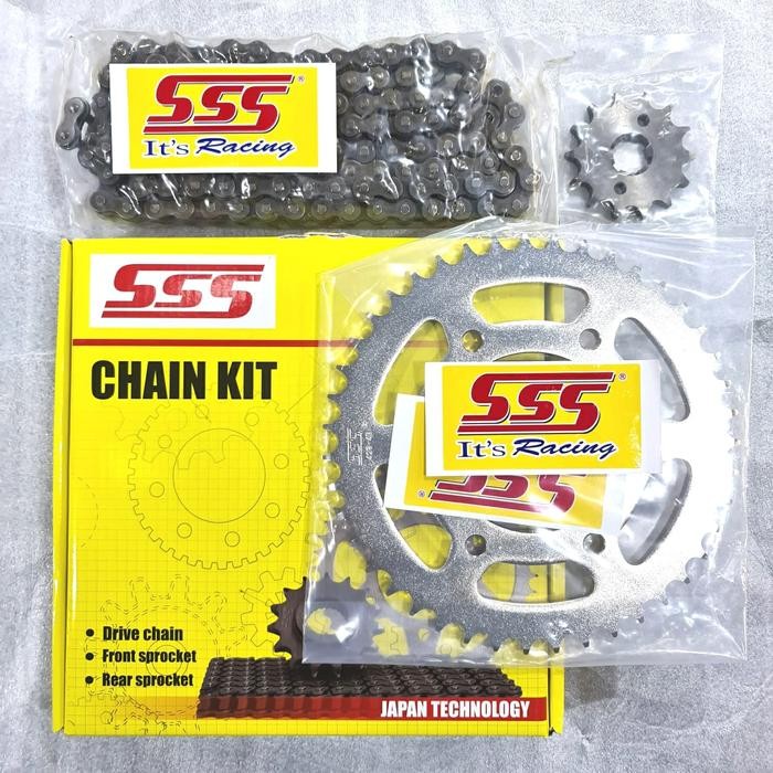 Gear Set SSS Scorpio / Chain Kit SSS / Standard Racing