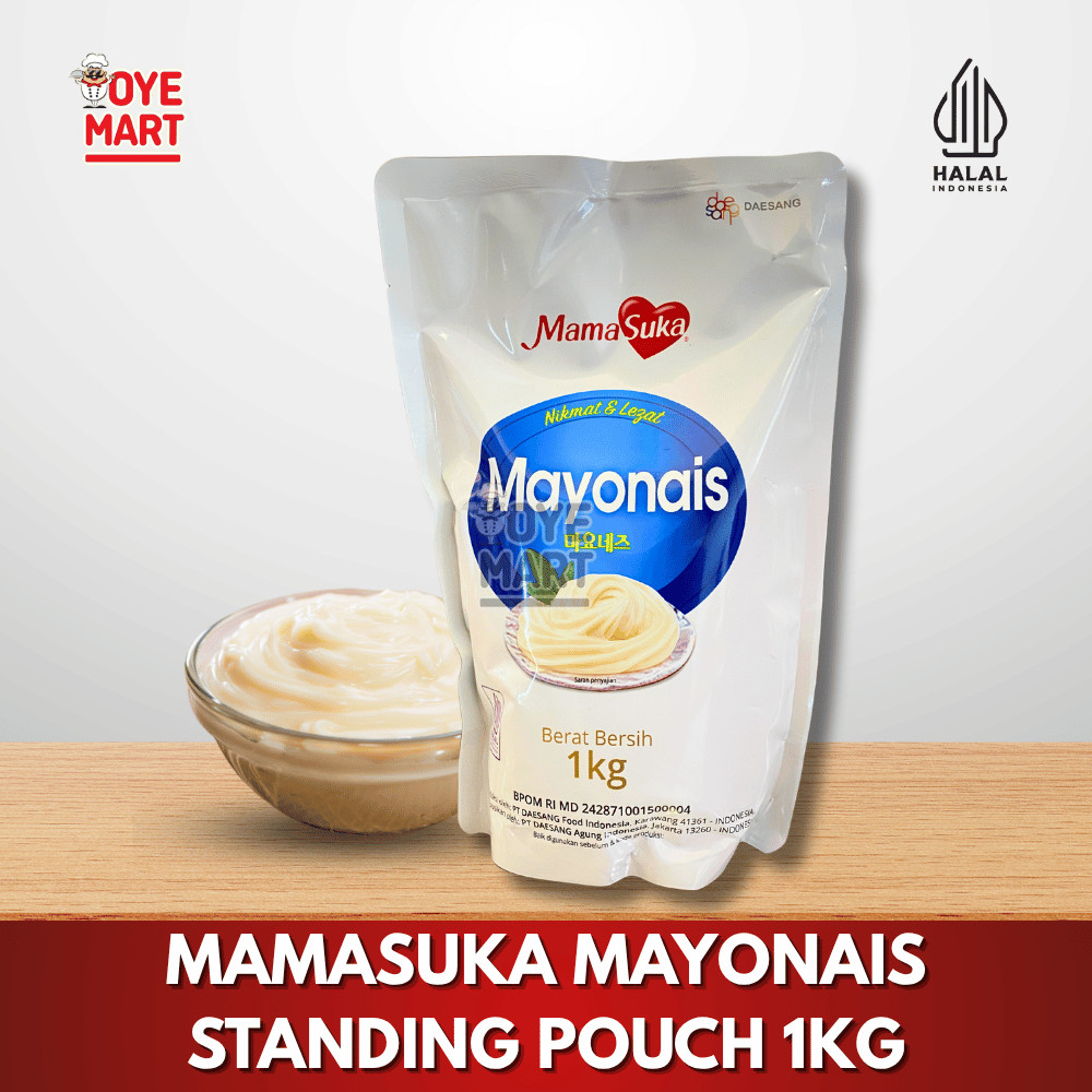 

MAMASUKA MAYONAIS STANDING POUCH 1KG / SAUS MAYO