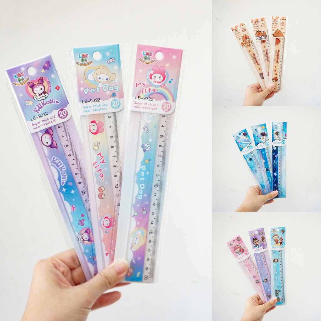 

PENGGARIS KARAKTER 20 CM / PENGGARIS LUCU KUROMI / PENGGARIS LABUBU