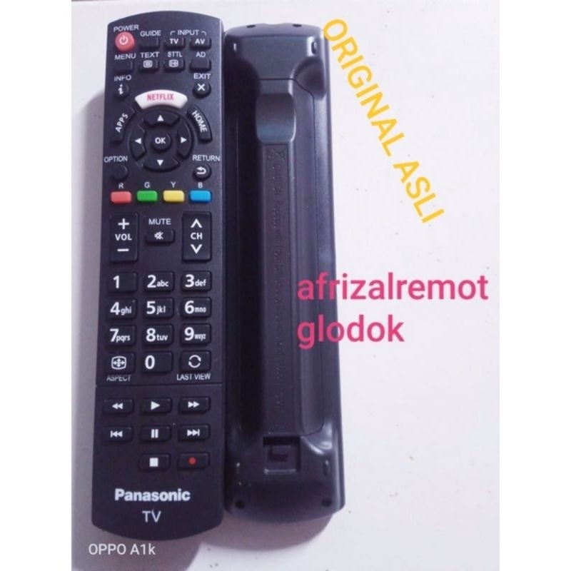 REMOT TV PANASONIC VIERA LCD LED ORIGINAL ASLI