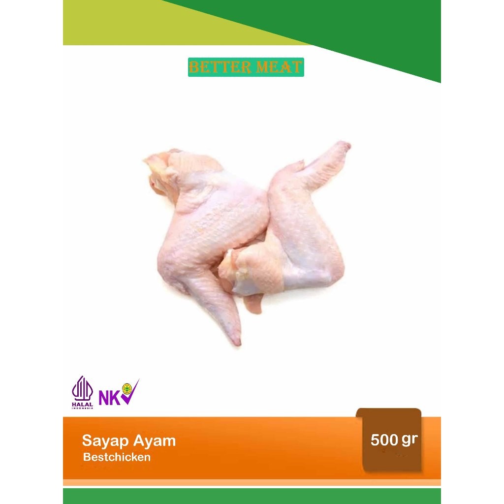 

New Sayap ayam utuh berat 1 kgPremium