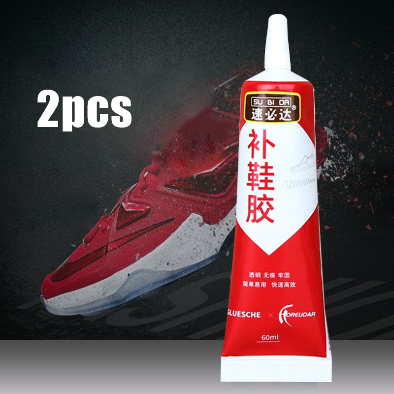 2pcs Lem Sepatu Super Kuat Tahan Air 60 Ml Lem Serbaguna Super Kuat Lem Besi Super Kuat Lem Besi