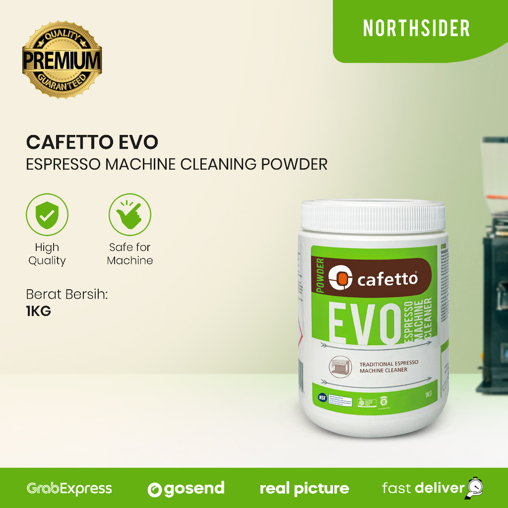 

CAFETTO EVO Organic espresso machine cleaning powder