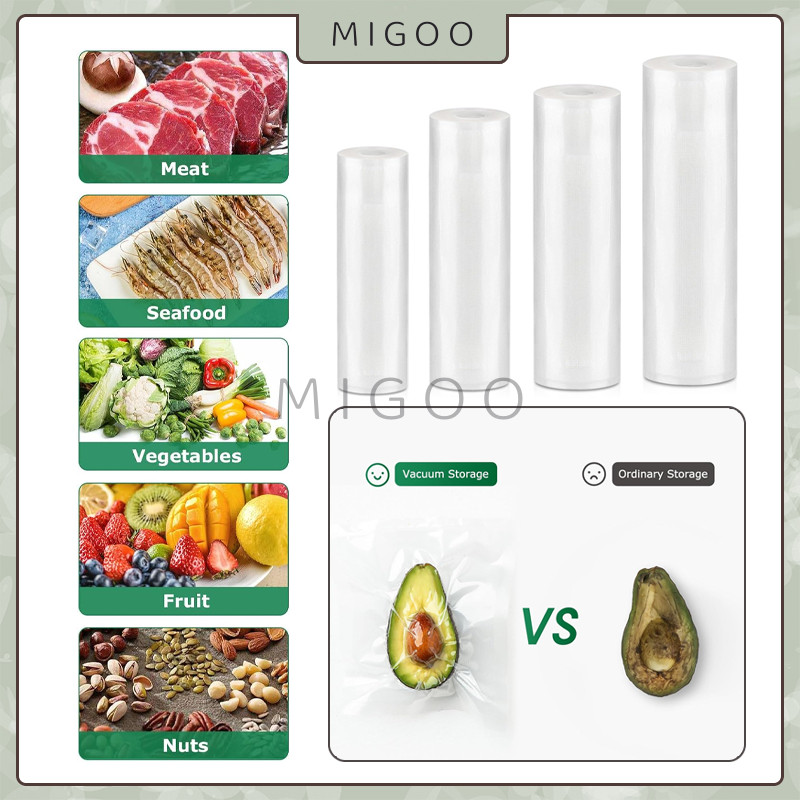 Plastik Makanan Vacuum / Vacuum Sealer Packing Roll