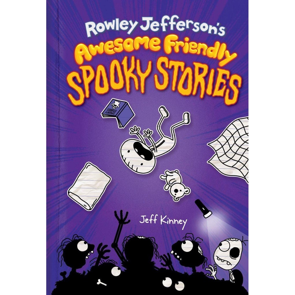 Rowley Jefferson's Awesome Friendly Spooky Stories (PB) by Jeff Kinney
