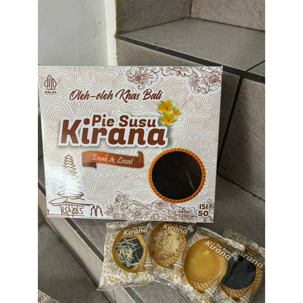 

PIE SUSU KIRANA ISI 50 PCS || OLEH OLEH KHAS BALI || FREE PACKING KERDUS DAN BUBLE WARP