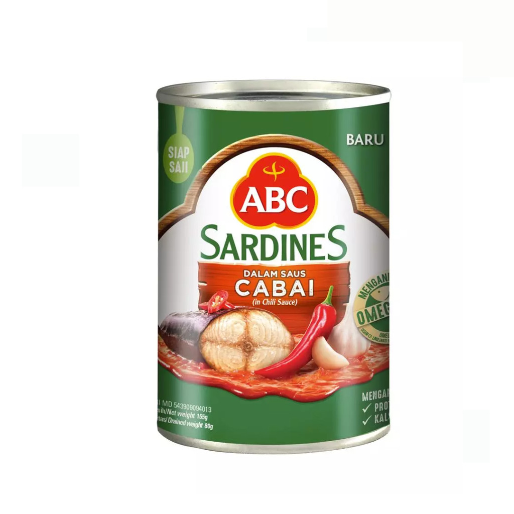

ABC Sarden Saus Cabai 155 gr
