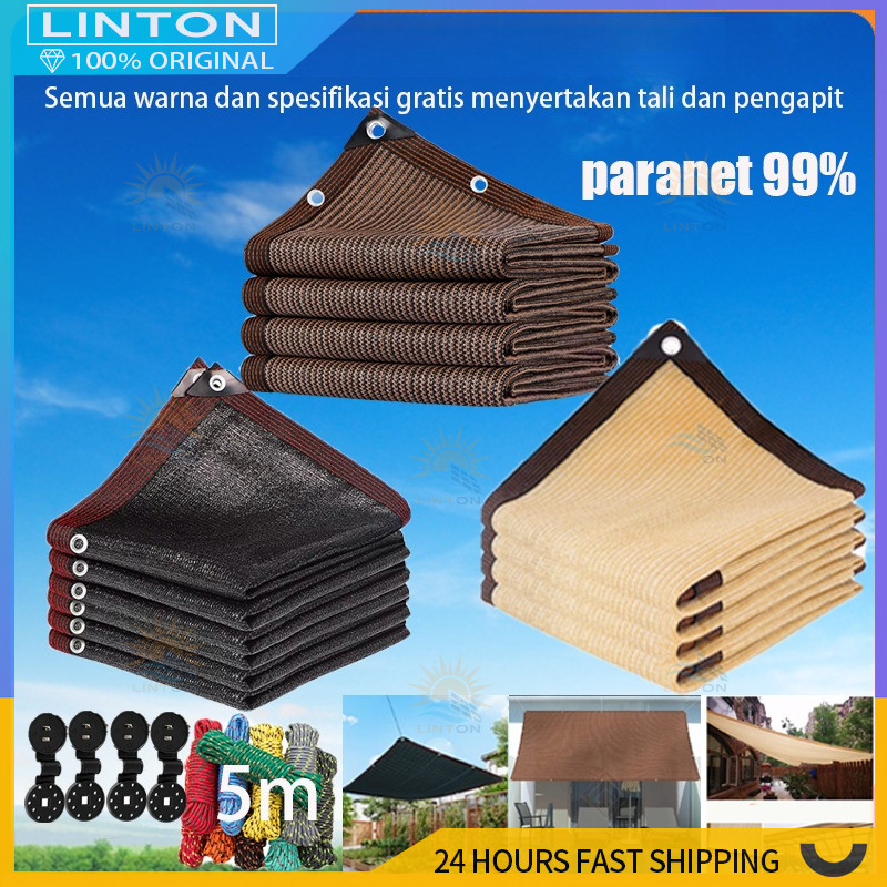 【COD】Jaring pelindung matahari anti-ultraviolet 99% / taman / jaring pelindung matahari rumah kaca /