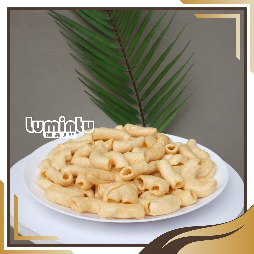 

MAKARONI ASIN ORIGINAL DAVRONAS 235 Gr / camilan, snack Dan oleh-oleh khas Magelang