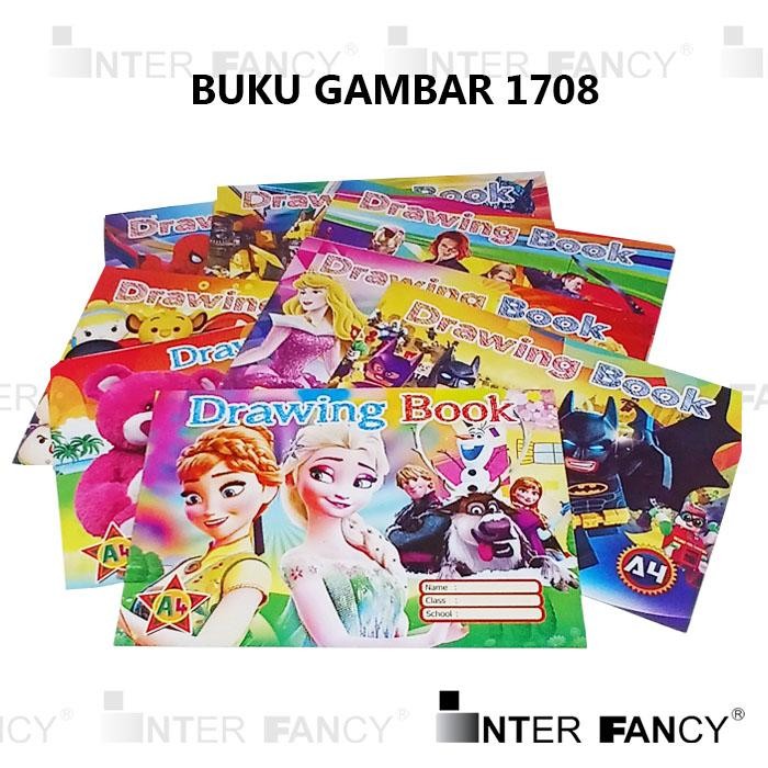 

Buku Gambar A4, Buku Gambar A4 Lucu Fancy, Drawing Book A4, Kertas Paper. Merk Kaya, tipe 1708. Buku untuk menggambar ukuran A4. Kertas Putih dengan ketebalan sesuai untuk menggambar dan mewarnai. Cover ada 8 gambar campur. Harga tertera 1 Pak = 10 buku