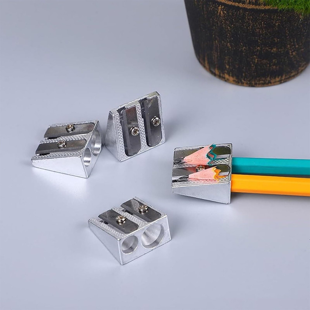 

Magnesium Pencil Sharpener, Kum Magnesium Pencil Sharpener, Kum 2-Hole Pencil Sharpener Magnesium Alloy Wedge Profile, Metal Pen