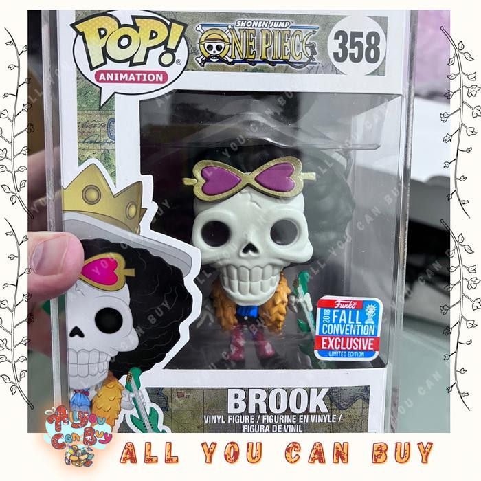 Funko Pop One Piece Brook Fall Convention 2018 (Super Rare)