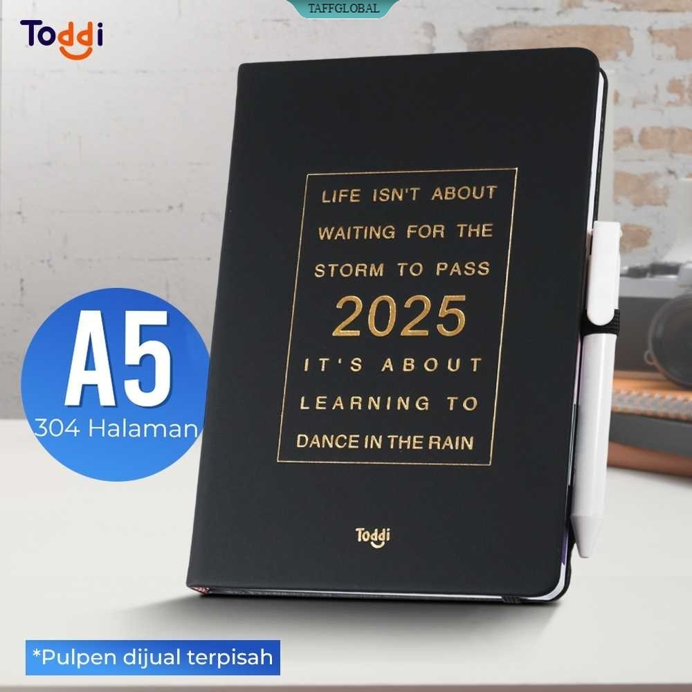 

Toddi Buku Agenda Softcover Monthly Planner Notebook 304 Halaman - TD-20251