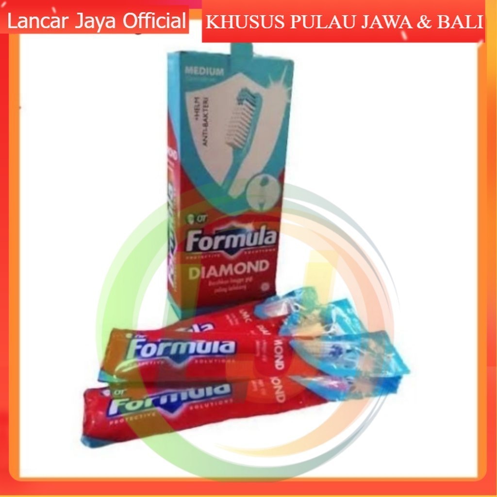 [RETAIL SIKAT GIGI FORMULA DIAMOND 1 BOX ISI 12 | SIKAT GIGI FORMULA WAVE | SIKAT GIGI FORMULA MURAH