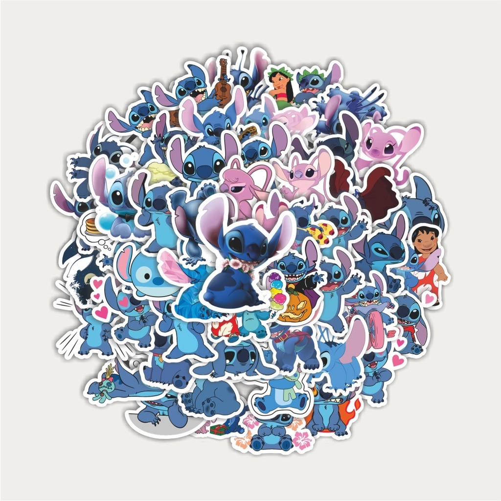 

Sticker Pack Stiker Kartun Lilo & Stitch | Sticker TUMBLR | Stiker LAPTOP KOPER HELM