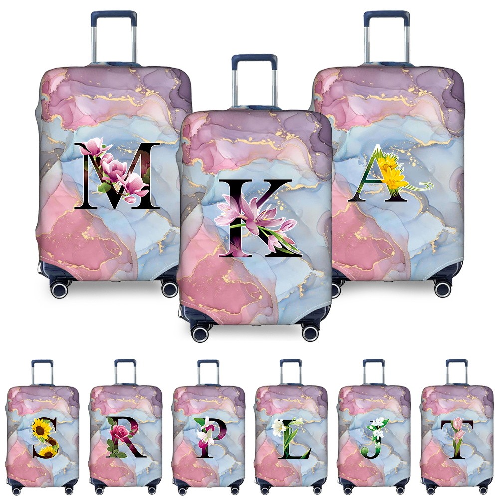 Luggage Cover Protect Floral Print Luggage. Applicable to 18-28 "Luggage. It has a simple beautiful 