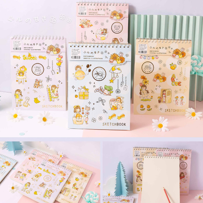 

COD SKETCH BOOK A4 DRAWING BOOK 50 LBR / BUKU GAMBAR SKETSA - 5244