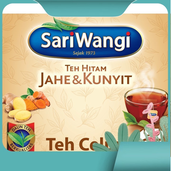 

Sariwangi Teh Hitam Jahe & Kunyit 25 Teh Celup 37.5 gr