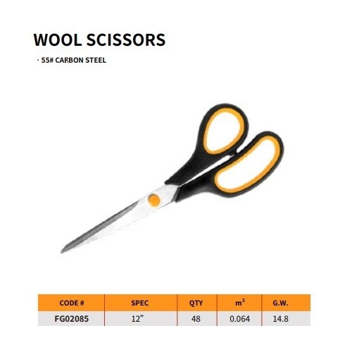 

DINGQI Gunting Kain Multi Fungsi Wool Scissors FG02085
