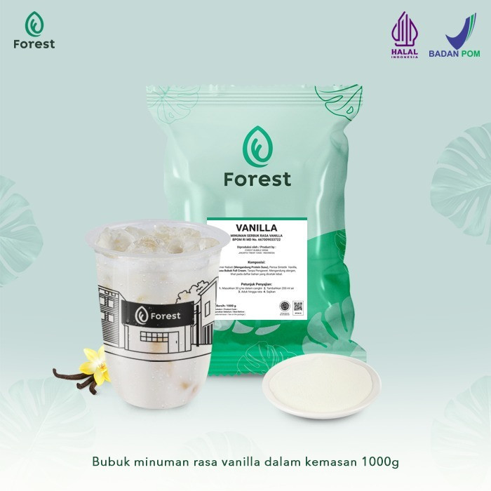 

Bubuk Minuman VANILLA Powder 1000 gr - FOREST