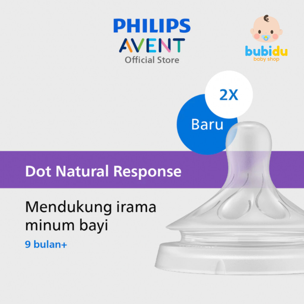 PHILIPS AVENT Dot Natural Response | Nipple Karet Dot Bayi Philips Avent Philips NaturalNewborn