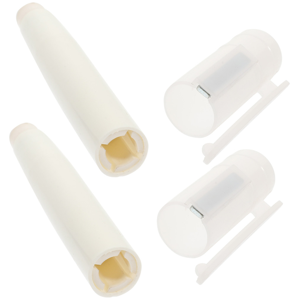 

2pcs Chalk Holder Extension Clips Dustless Water-Soluble Lightweight Portable Chalkboard Writing Tool for Office