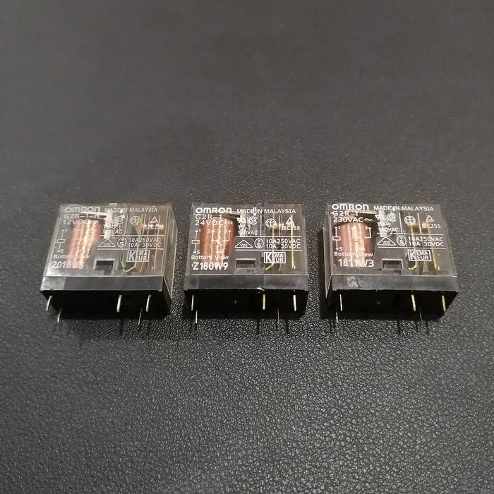 Relay Omron G2R1 (5 Pin) 12VDC, 24VDC dan 230VAC - 12 VDC