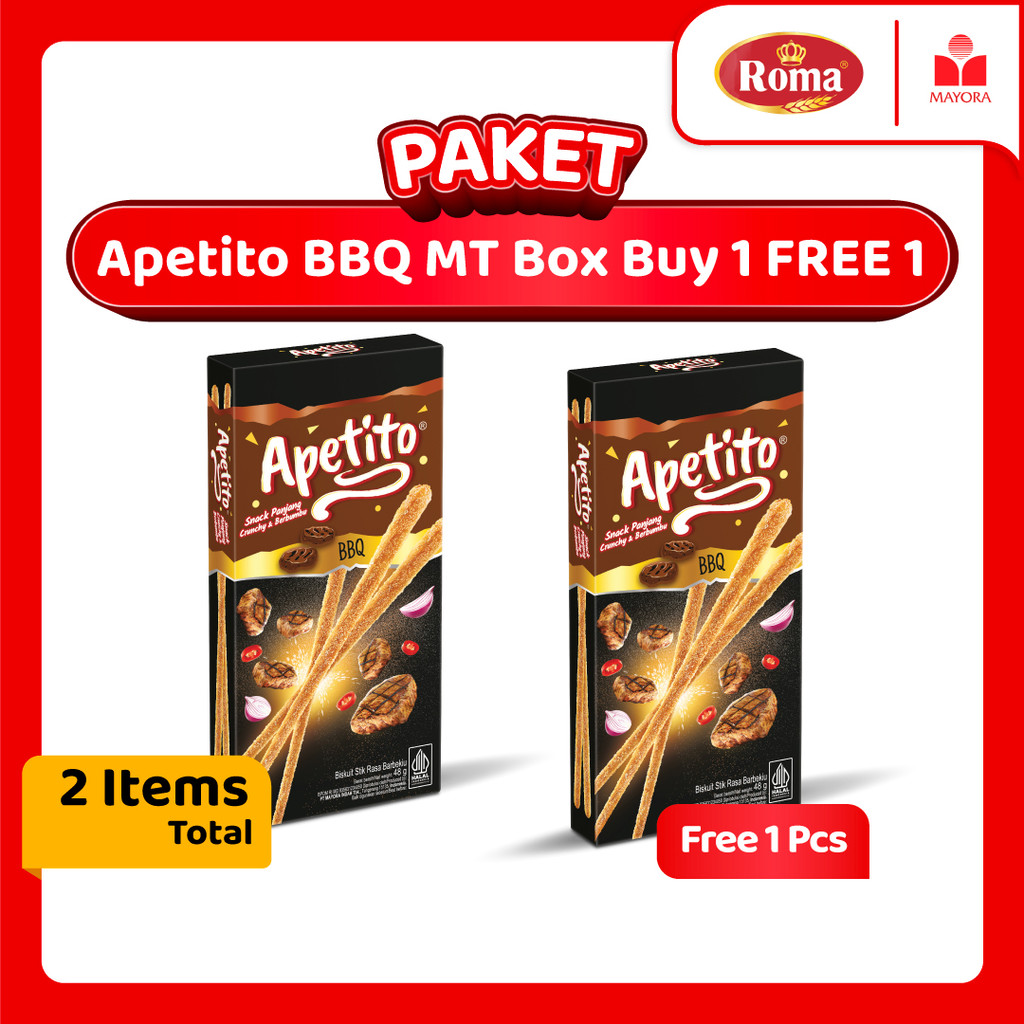 

Paket Apetito BBQ MT Box - 1 Box Gratis 1 Box
