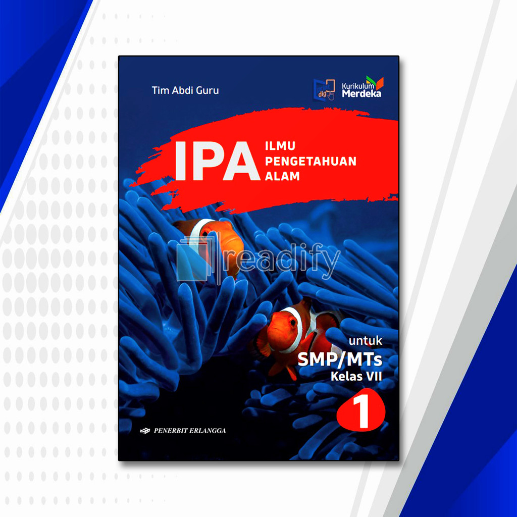 IPA Revisi Kelas 7 SMP/MTs Erlangga Kurikulum Merdeka Revisi Terbaru