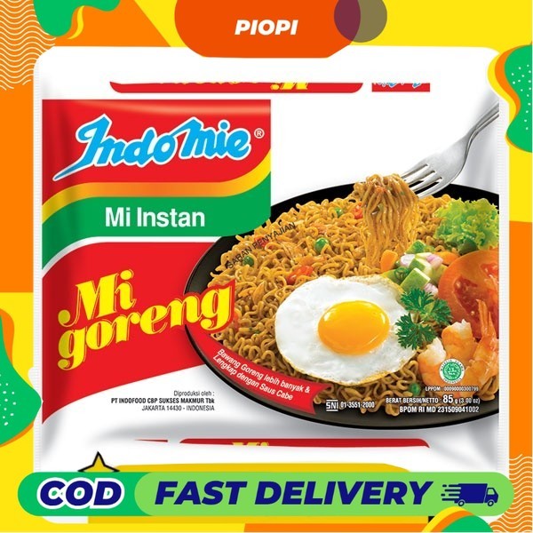 

PIOPI Indomie Goreng Spc 86 Gr