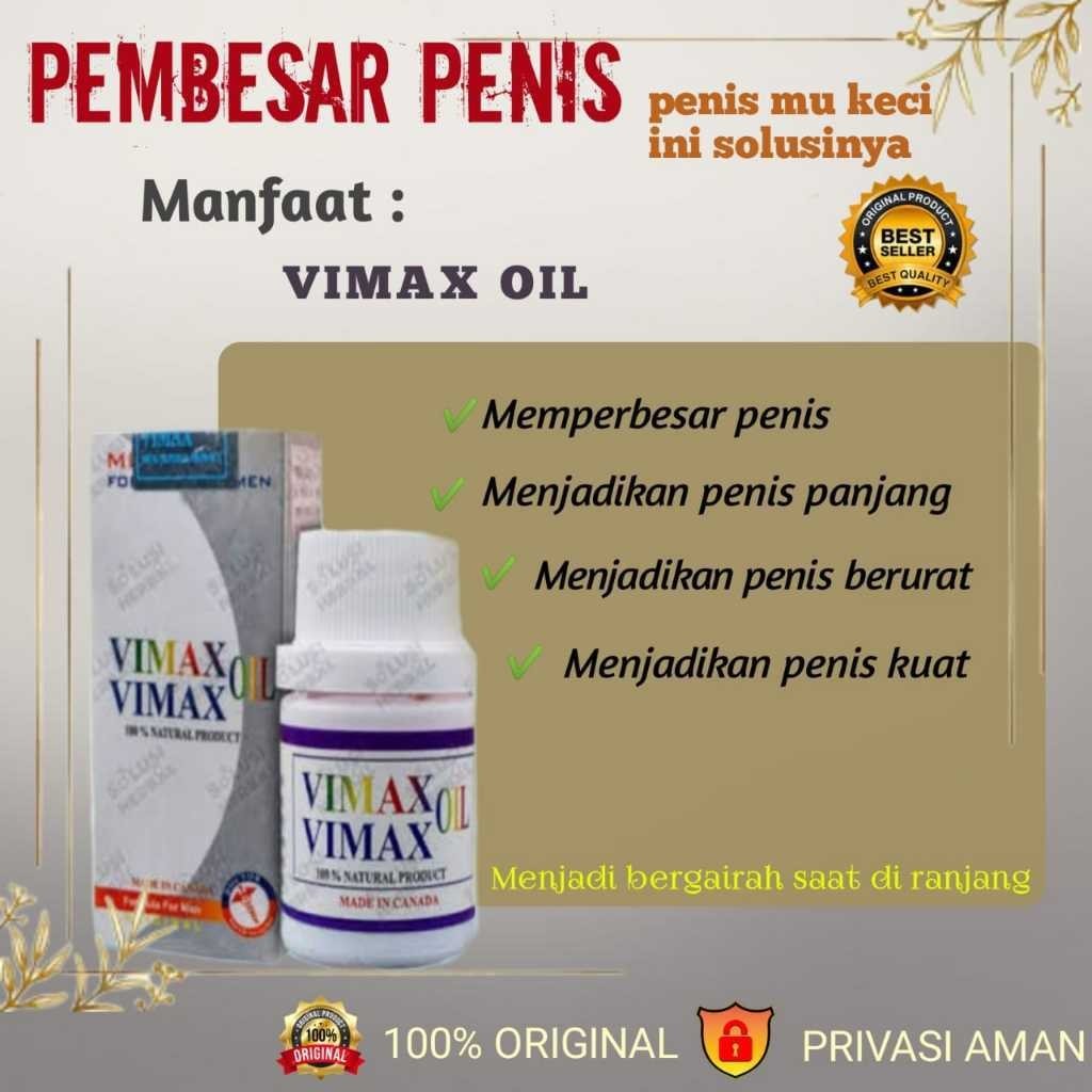 Herba joss - VIMAX OIL VIMAX - obat kuat tahan lama by vimax original