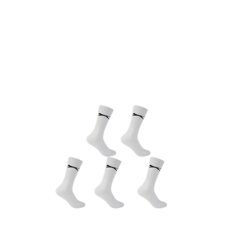 Slazenger Men's Leisure Crew Socks - White