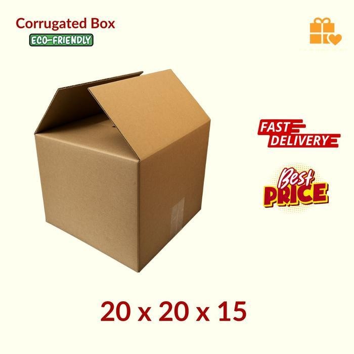 

[PROMO BARANG BARU] KARDUS|KOTAK|KARTON BOX POLOS 20x20x15 MURAH BARU PACKING PACKAGING Bergaransi Terlaris