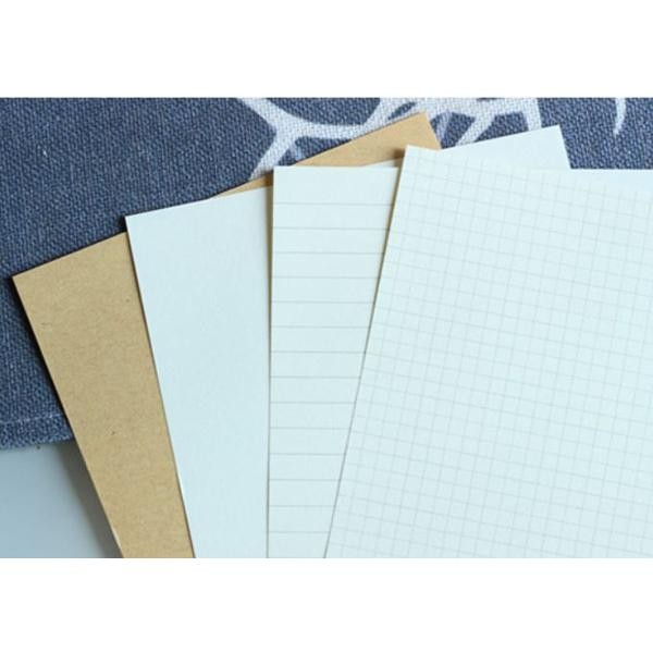 

cover binder A5 termasuk isi 80 lembar retro vintage lipat HB1301 - A5 KHAKI