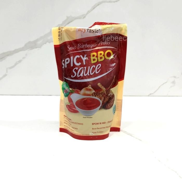 

[PROMO EXP TERBARU] My Taste Sauce Spicy Barbeque level 3 500gr / BBQ Spicy level 3 Bergaransi Terlaris