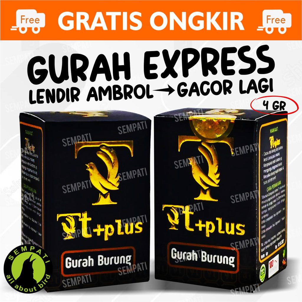 SEMPATI Tt+ TT Tt Plus Gurah Burung Original Asli Obat Gurah Burung Murai Kacer Kenari Lovebird Plec