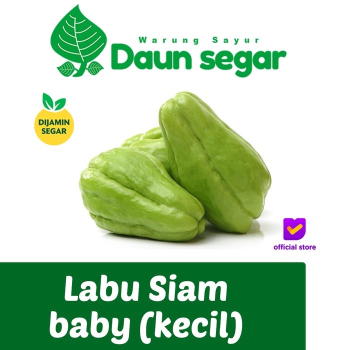 

Labu Siam Kecil / baby labu siam 250gram