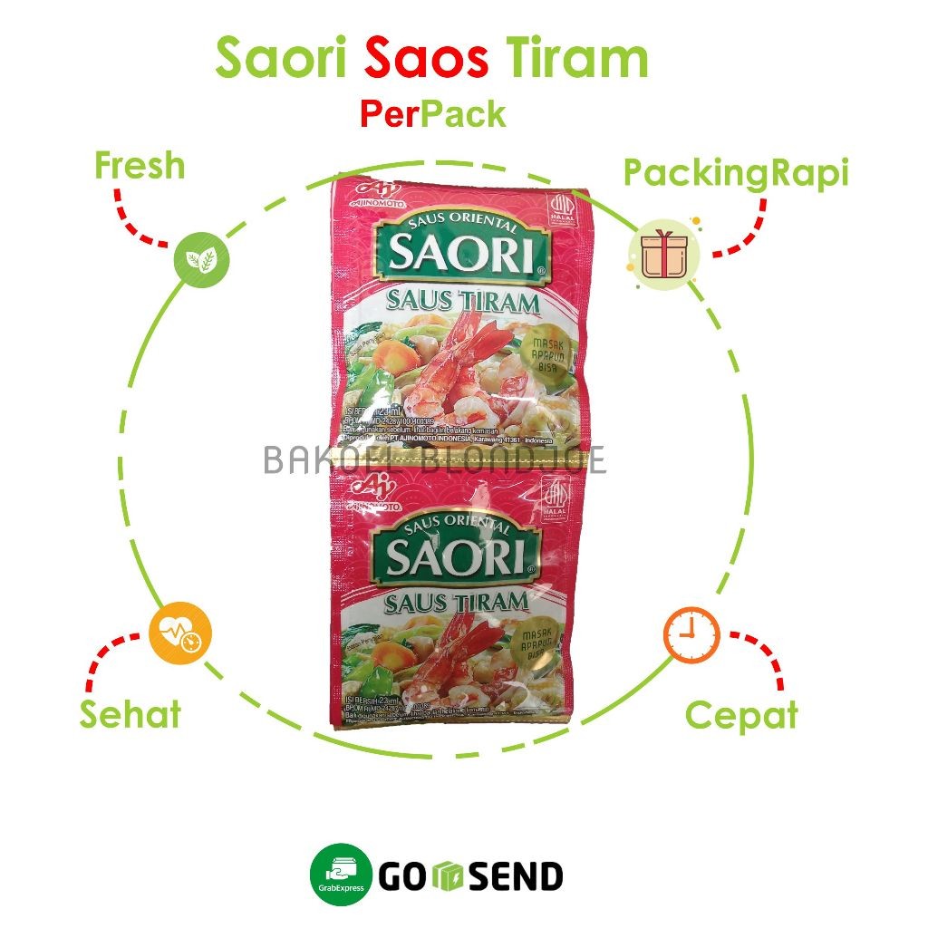 

Saori Saus Tiram Sachet BEST SELLER