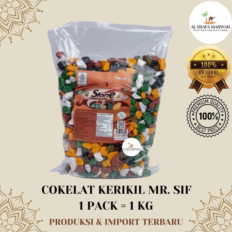 

Cokelat Kerikil Mr. SIF 1 Kg Murah | Cokelat Kerikil Murah | Coklat Kerikil | Coklat Oleh-Oleh Haji Umroh